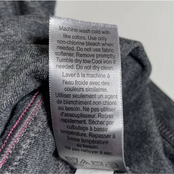 C9 by Champion Women's 1/4 Zip Long Sleeve Athletic Top Gray Medium Activewear - Picture 10 of 10